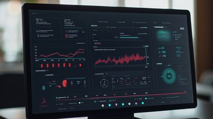 Data Analysis on a Modern Computer Monitor