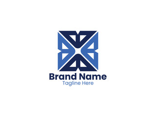 Creative modern initial logo vector