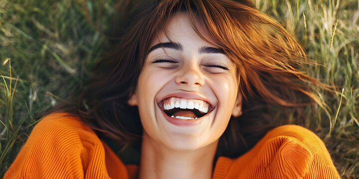 Surpresa capturada em um momento de riso congelado