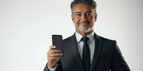 Businessman with Phone