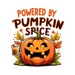 pumkin spice vibe  t-shirt design