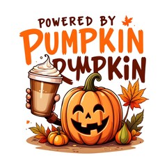 pumkin spice vibe  t-shirt design