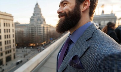 A man with a beard - Concepts