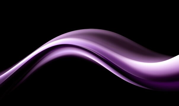 A purple wave on a black background - Backgrounds