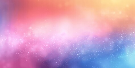 Soft Pastel Gradient Background in Pink, Blue, White, Minimalistic Design, Grainy Texture Effect, Web Banner