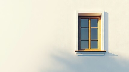 Sleek Wooden Window Design with Modern Aesthetic