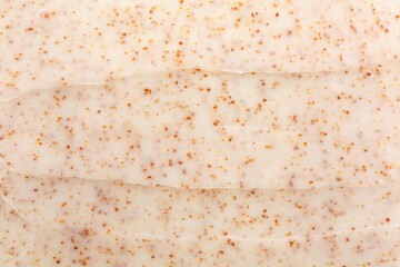Sample of natural body scrub as background, closeup