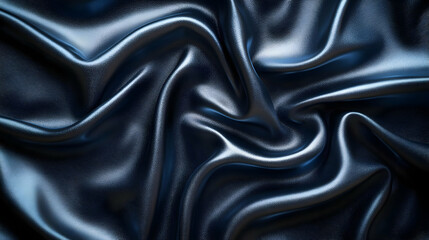 Obraz premium Dark Blue Leather Texture Background