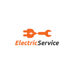 Electric Service Logo Vector
