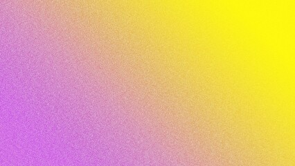 Stunning yellow to purple gradient background with a rough textured noise effect. Perfect for bold, colorful designs, abstract art or backgrounds that demand attention add depth to creative projects