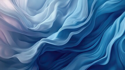 Obraz premium Soft Abstract Blue Wave Background
