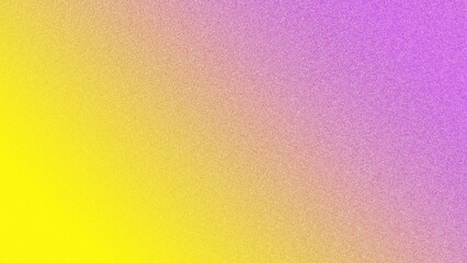 Stunning yellow to purple gradient background with a rough textured noise effect. Perfect for bold, colorful designs, abstract art or backgrounds that demand attention add depth to creative projects