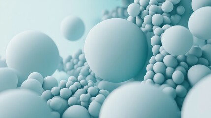 Modern Abstract Vector Background with Soft Forms