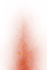 Obraz premium Fiery Ember Glow with Flowing Light Sparks and Warm Effect
