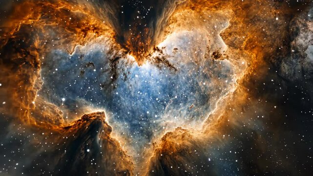 The Heart Nebula is a star-forming region located in the constellation Cassiopeia