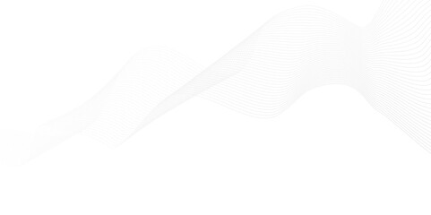 Vector minimal frequency white blend wave line element equalizer energy flowing isolate tech curl science minimal digital beautiful line pattern. abstract futuristic flow light technology background
