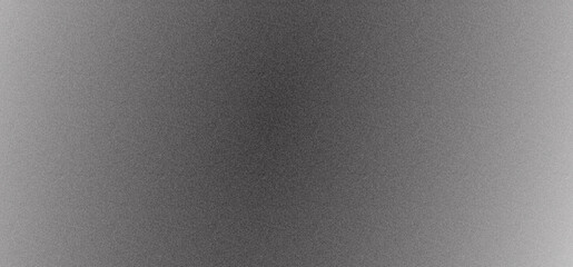 Gray black gradient background with noise texture 