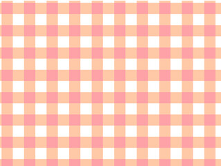 ギンガムチェック　暖色