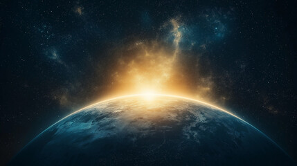 earths gravitational fields being disturbed with flickering changes in light and colour.