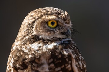 A Burrowing Owl in Tucson, Arizona