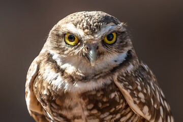A Burrowing Owl in Tucson, Arizona