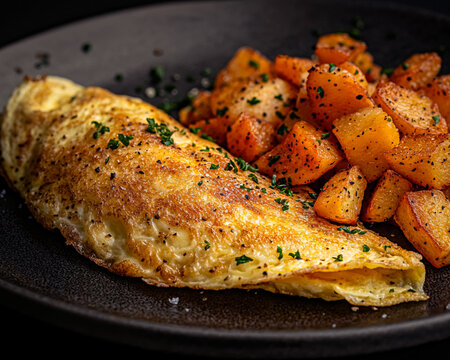 Omelette with Home Fries 