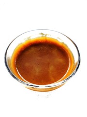 cup of coffee isolated on white background