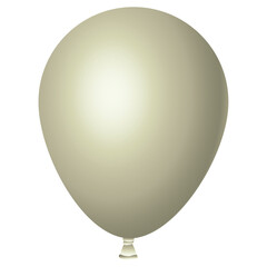 Vector image of a balloon icon on a white background