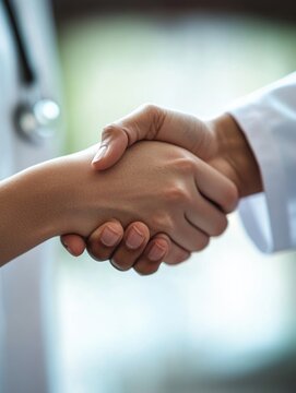 Professional Medical Shake-Hands