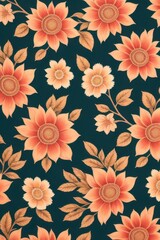 flowers pattern wallpaper