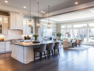 modern kitchen interior