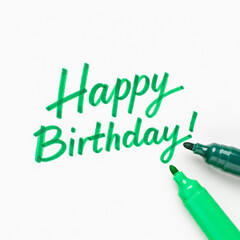 Fototapeta premium 생일축하