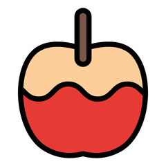 caramelized apple icon