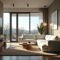 Fototapeta premium Stylish meeting room/lounge