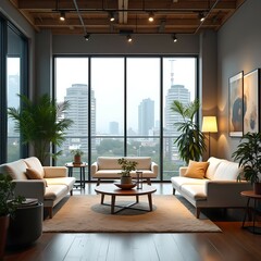 Fototapeta premium Stylish meeting room/lounge