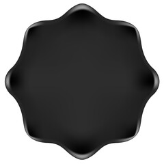 メダル　黒　立体　フレーム　アイコン