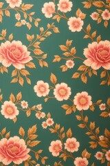 flowers pattern wallpaper