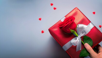 gift box with ribbon