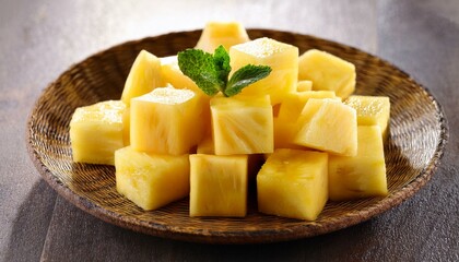  Sweet Pineapple Chunks A Tropical Delight for Fruit Salads and Smoothies 