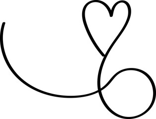 Simple Line Love Art