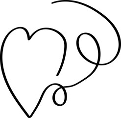 Simple Line Love Art