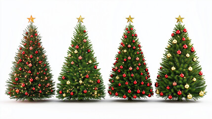 Festive Christmas Trees A Collection of Holiday Magic