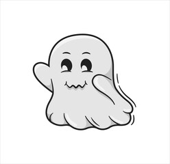 Halloween Ghost Cartoon