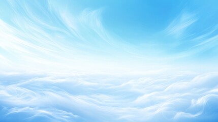 Fototapeta premium Soft Blue Gradient Sky Background