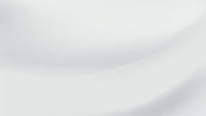 Abstract White Background With Subtle Gradient And Soft Curve