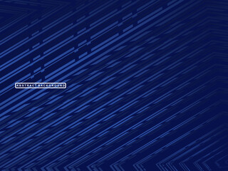 Premium background design with diagonal dark blue stripes pattern. Vector horizontal template for digital luxury business banner, contemporary formal invitation, luxury voucher, gift certificate.
