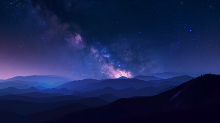 aurora borealis in the mountains