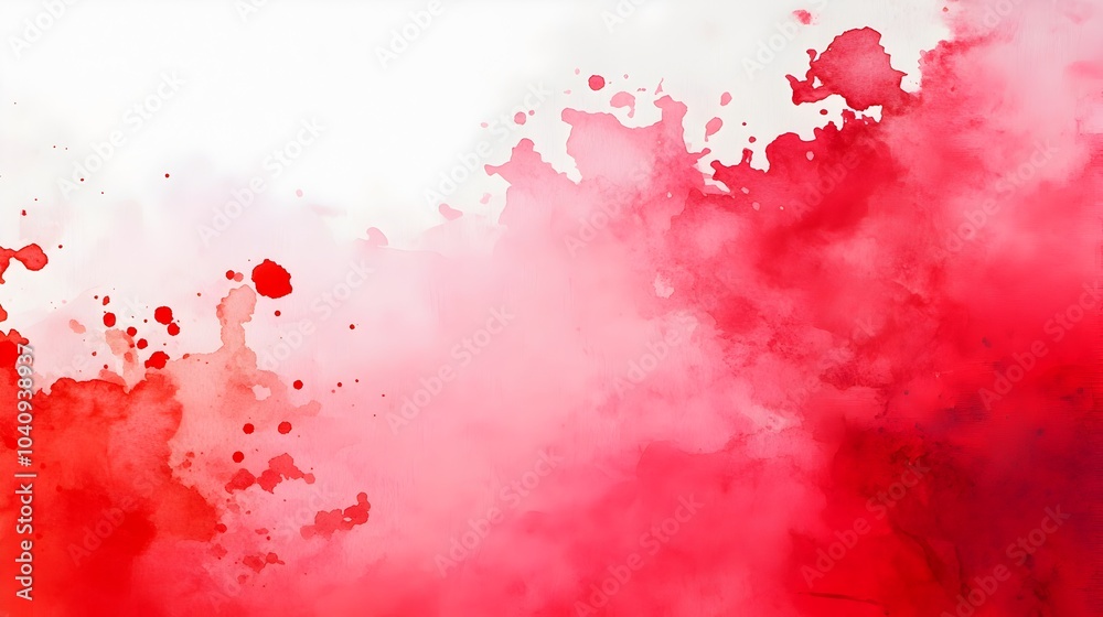 Poster soft watercolor splashes bouncing off harsh abstract obstacles creating a visually striking play of 