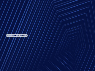 Premium background design with diagonal dark blue stripes pattern. Vector horizontal template for digital luxury business banner, contemporary formal invitation, luxury voucher, gift certificate.
