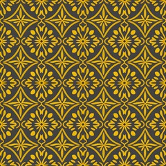 Abstract Seamless Pattern Thai Silk Thai Styles Background 